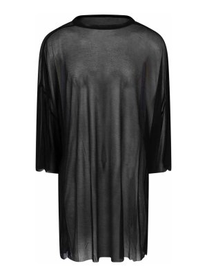 RICK OWENS: Camisetas - Camiseta - Negro
