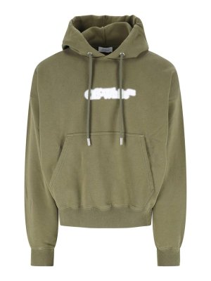 OFF-WHITE: Sweatshirts & Sweaters - Hooded sweatshirt