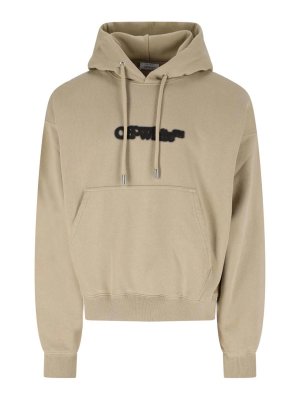 OFF-WHITE: Sweatshirts & Sweaters - Hooded sweatshirt