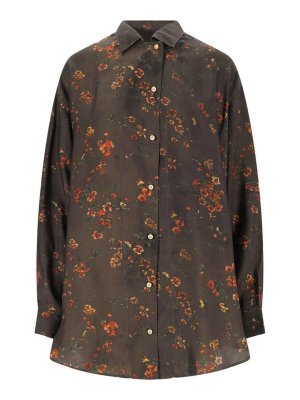 UMA WANG: Chemises - Chemise - Marron