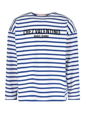 VALENTINO: T-shirts - T-Shirt - Blau