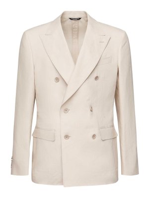 DOLCE & GABBANA: Blazer - Blazer - Beis