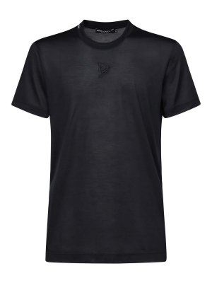 DOLCE & GABBANA: T-shirts - T-Shirt - Bleu