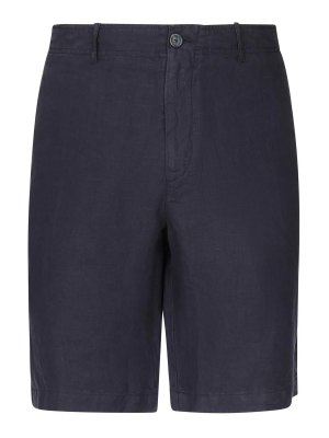 FEDELI: pantaloni shorts - Shorts di bermuda di lino