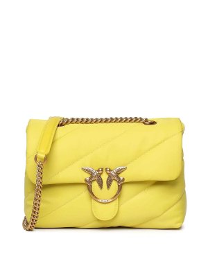 Pinko: cross body bags - Love Bag Bag In Recycled Fabric