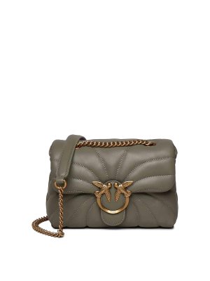 Pinko: cross body bags - Love Bag Puff Butterfly Mini Bag