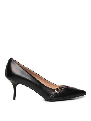 パンプス MACH & MACH SS25 'Lotus' pumps (R25S090695NETB17 BLACK) FW20-0235_01_62b1b9d6-9862-