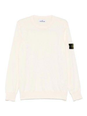 STONE ISLAND: boat necks - Ivory shirt