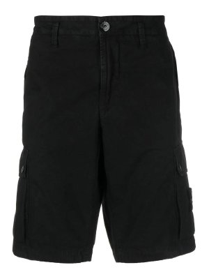 MM6 Maison Margiela Black Virgin Wool Bermuda Shorts