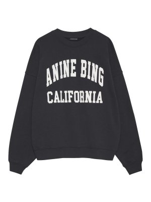ANINE BING: Sweatshirts & Sweaters - Miles Organic-Cotton Sweatshirt