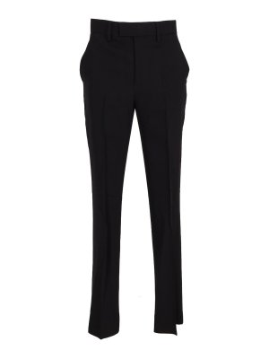 ANN DEMEULEMEESTER: pantaloni casual - Pantaloni a sigaretta