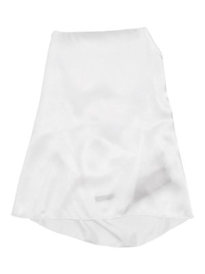 ANN DEMEULEMEESTER: Tops & Tank tops - Heda Slip Open Back Top Satin