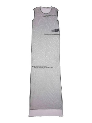 ANN DEMEULEMEESTER: Vestidos media pierna - Vestido Midi - Negro