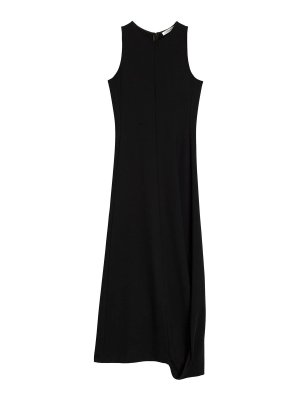 LEMAIRE: knee length dresses - Twisted-Hem Midi Dress