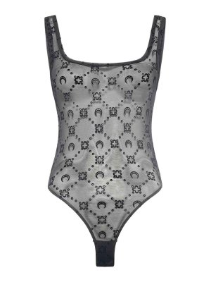 MARINE SERRE: Tops und Tank Tops - Top - Schwarz