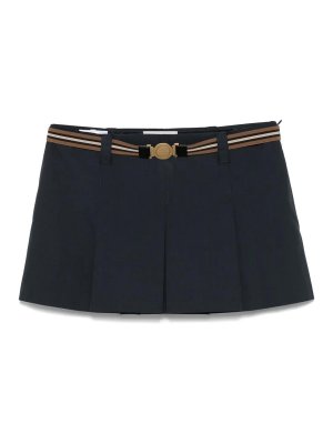 MIU MIU: mini skirts - Pleated Mini Skirt