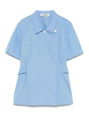 MIU MIU: shirts - Canvas Shirt