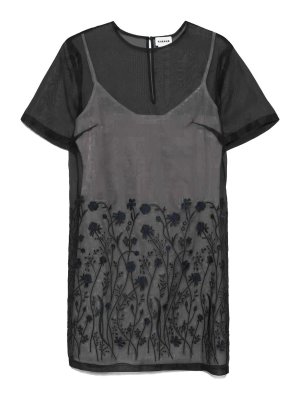 P.A.R.O.S.H.: knee length dresses - Sorgente Midi Dress