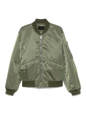PRADA: bombers - Triangle-Logo Bomber Jacket