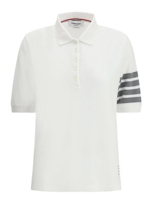 THOM BROWNE: Polos - Polo - Blanco