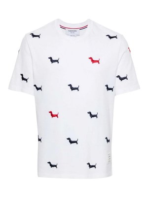 THOM BROWNE: Camisetas - Camiseta - Blanco