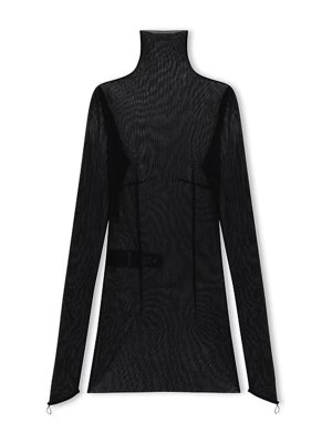 ANN DEMEULEMEESTER: Tops y camisetas sin mangas - Top - Negro