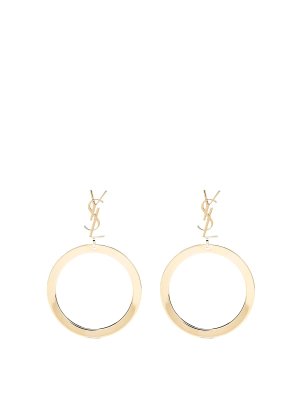 SAINT LAURENT: Earrings - Ysl Cassandre Drop Earrings