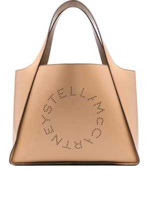 STELLA McCARTNEY: トートバッグ - トートバッグ - グレイッシュブラウン