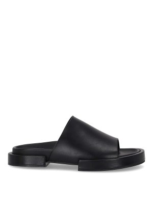 ANN DEMEULEMEESTER: Zapatos chinelas - Chinelas - Negro