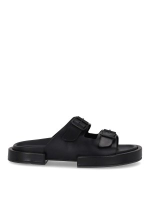 ANN DEMEULEMEESTER: Sandalias - Sandalias - Negro
