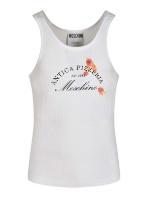 MOSCHINO: Tops & Débardeurs - Top - Noir