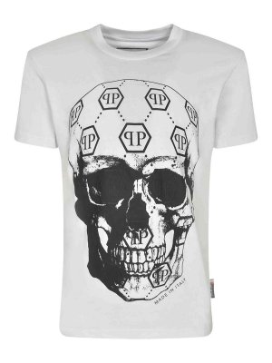 PHILIPP PLEIN: T-shirts - T-Shirt - Weiß