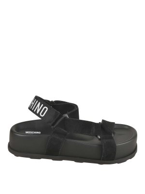 MOSCHINO: sandals - Logo sandals