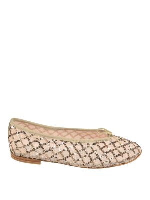 ★Ganni★ Eyelet Lace-up Ballerina Flat Shoes Egglet S296213 0400022250616_EGRET?wid=600&