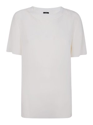 Loulou Studio Nuka Hooded Blouse - White - Women | NUKASOFT