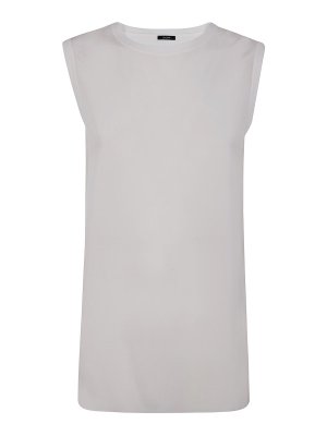 Tシャツ・カットソー Loulou Studio SS25 NUKA HOODED BLOUSE (NUKA DEEP) Loulou Studio Nuka Hooded Blouse - White - Women | NUKASOFT