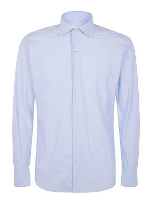 Tintoria Mattei Technical Shirt - Blue - Men | QK3CJE096QB1