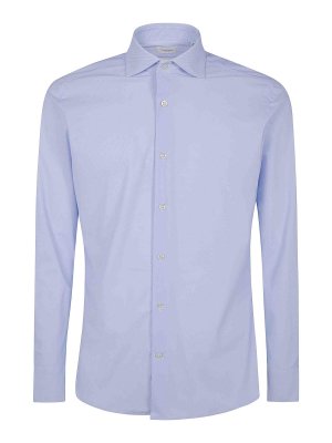 TINTORIA MATTEI: Chemises - Chemise - Bleu