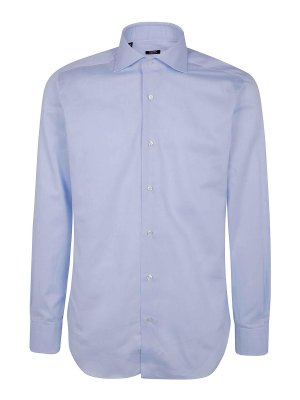 BARBA: shirts - Classic Microperatino Shirt