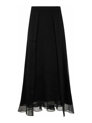 スカート PAROSH Women Long Skirts D621140PIMPY046 Blue P.A.R.O.S.H. Long Skirt in Blue | Lyst