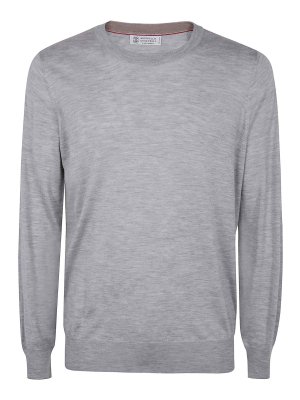 BRUNELLO CUCINELLI: クルーネック - クルーネック - グレー