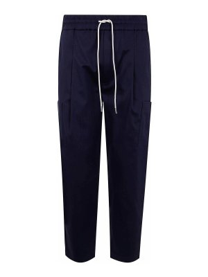DRÔLE DE MONSIEUR: Pantalones casual - Pantalón Casual - Azul