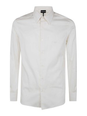 EMPORIO ARMANI: Hemden - Hemd - Weiß