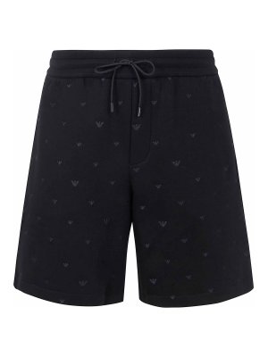 EMPORIO ARMANI: Hosen Shorts - Shorts - Schwarz