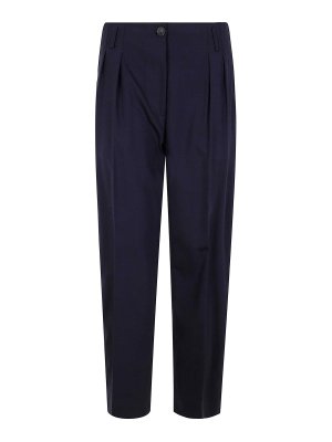 Pinko Blue Piove Pants - Blue - Women | 104701A2BQG82