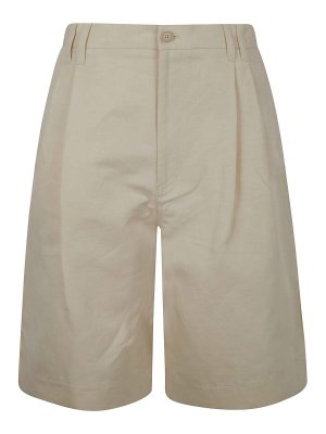FILIPPA K: Trousers Shorts - Relaxed Pleated Cotton Linen Skirt