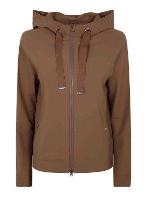 HERNO: casual jackets - First Act Cropped Jacket