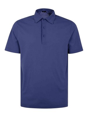 HERNO: Poloshirts - Poloshirt - Grau