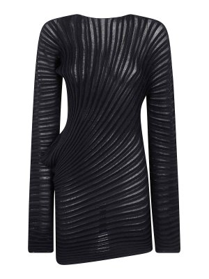 インナー・ルームウェアその他 entire studios TEE BODYSUIT - NYLON SPANDEX (ES2360BT 0BT) ls bodysuit - nylon spandex soot – entire studios