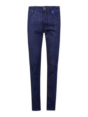 JACOB COHEN: Straight Leg Jeans - Straight Leg Jeans - Blau